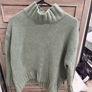 Philosophy green sweater